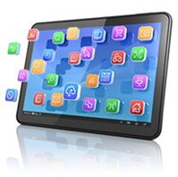 Apps für Smartphones und Tablet-Computer